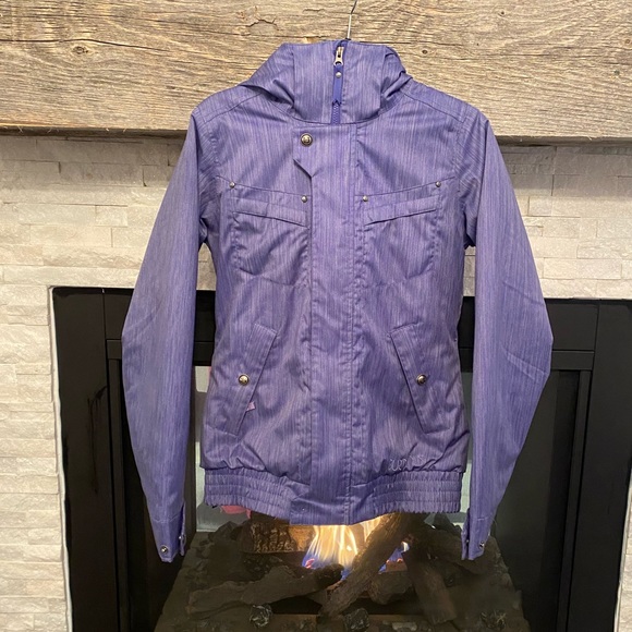 BURTON purple snowboard jacket - Picture 3 of 10